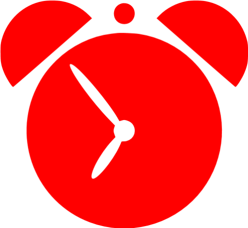 Alarm Clock Clip Art (512x512)