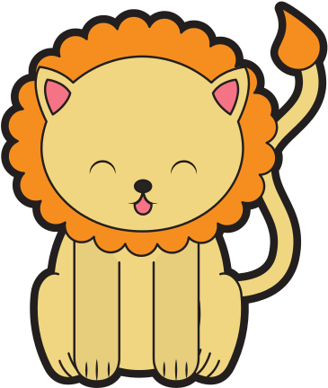 Download Image - Cara De Leon Dibujo Animado (550x550)