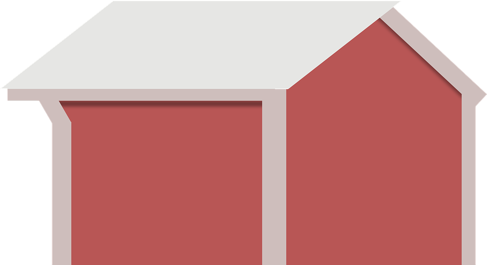 Farm House Clipart 12, - Shed Vector (960x523)