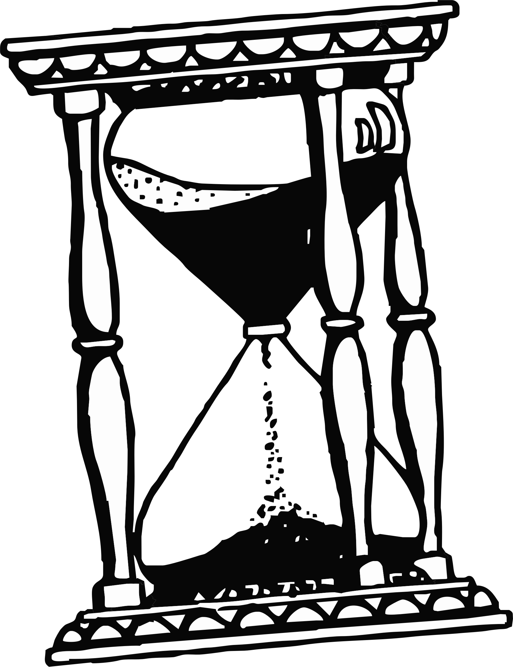 Big Image - Hourglass Drawing Png (1792x2329)