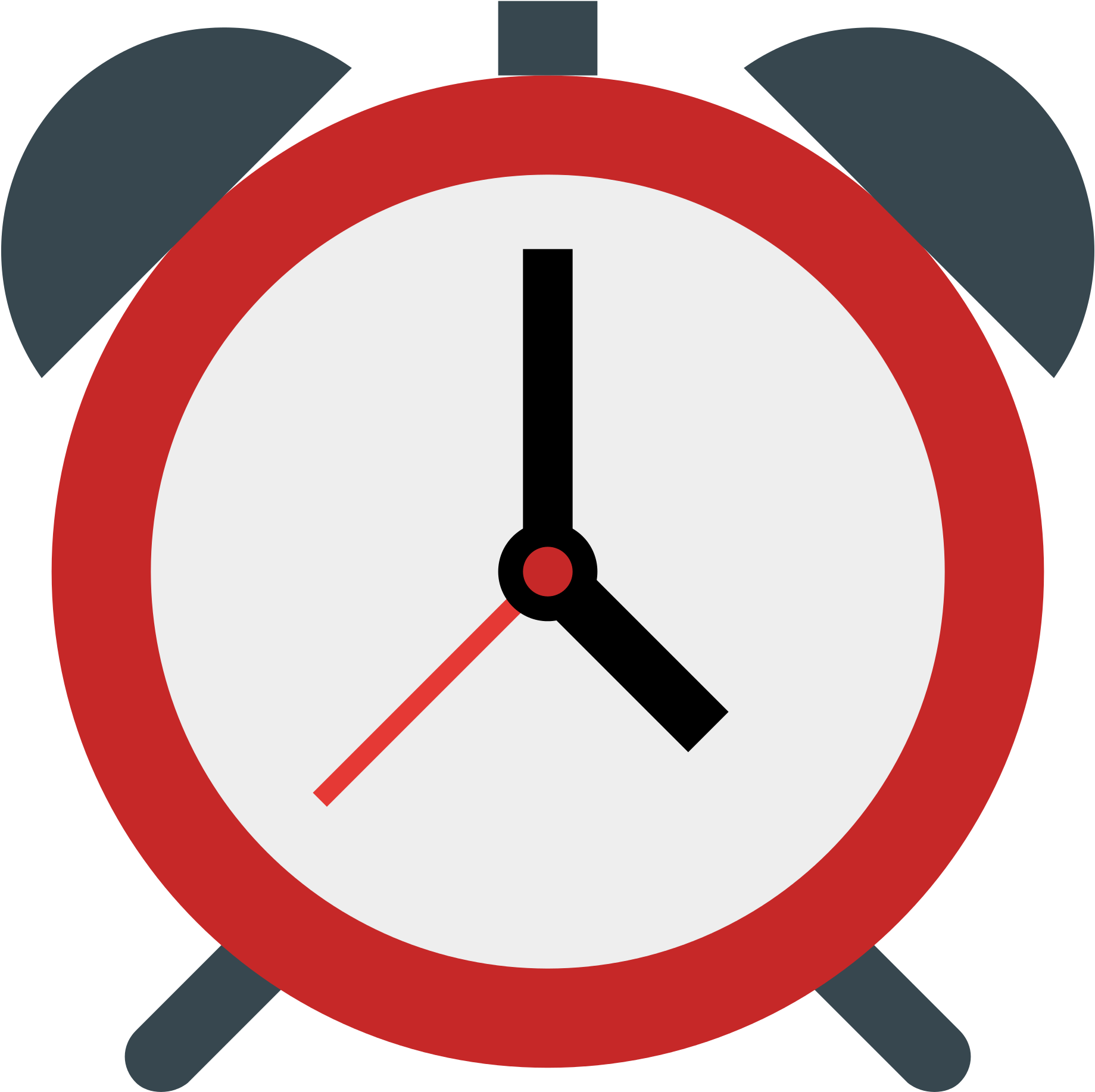 Open - Alarm Clock Vector Png (2000x2000)