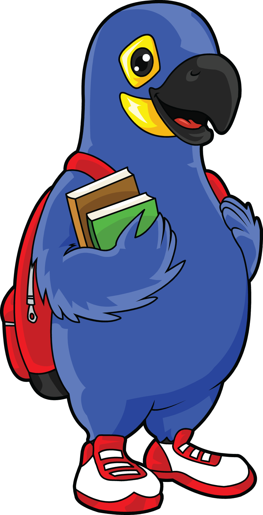 School Periquito Png - Periquito Azul Spanish Schoolhouse (900x1762)