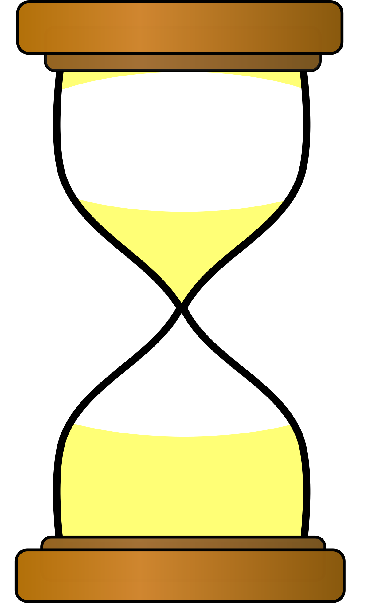 Clipart Sanduhr - Sand Clock Clip Art (1920x2400)