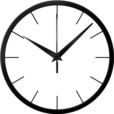 Use Photo Or Logo Or Text Custom Wall Clock Silent - Analog Clock At 5 (980x962)