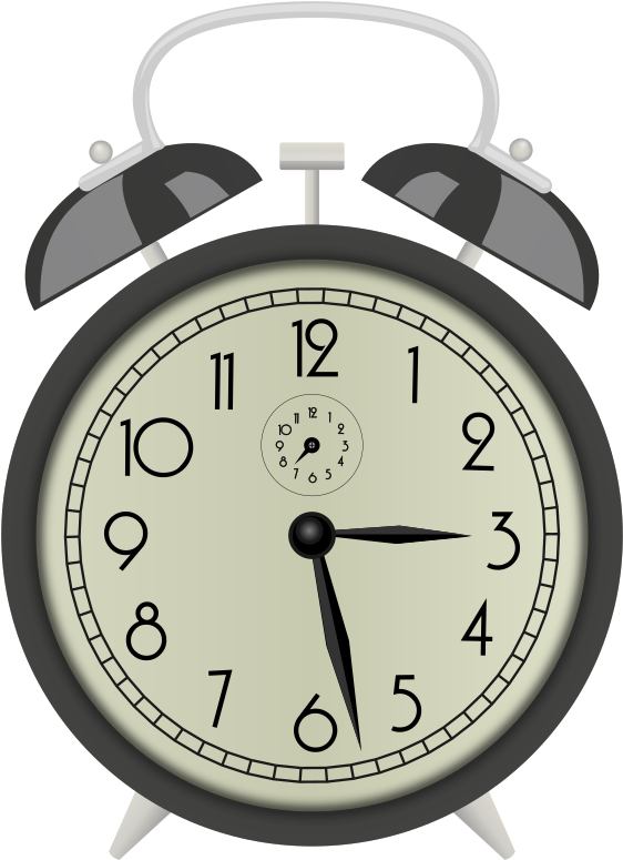 Medium Image - Alarm Clock Animated Gif Png (587x800)