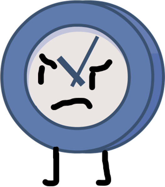Bfb Clock - Battle For Bfdi Clock (526x611)