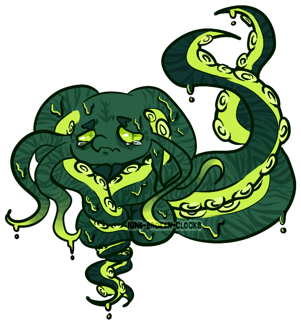 Broken Boat Davy Jones By Nine Broken Clocks - Illustration (666x706)