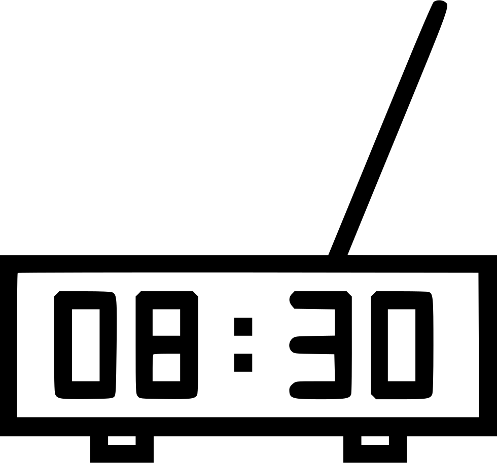 Alarm Clock Radio Digital Comments - Alarm Clock (980x914)