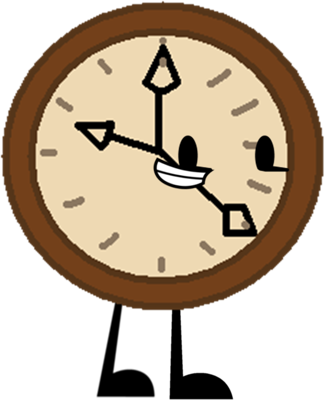 Clock-3 - Bfdi Fan Fiction Png 5 86 (1102x1316)