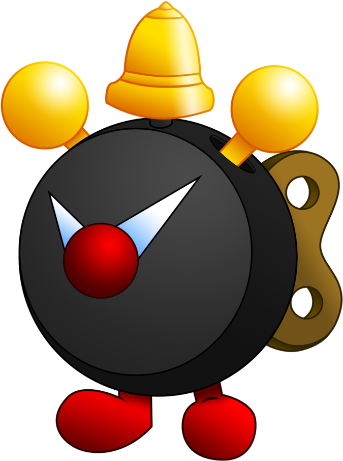 Alarm Bob Omb By Drcaptpeppergirl Alarm Bob Omb By - Mario Alarm Bob Omb (1024x950)