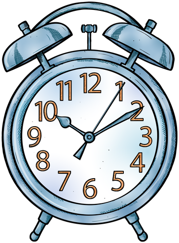 Clock Is Ticking - Alarm Clock (376x512)