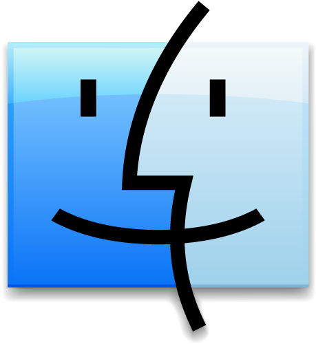 The Branding Source The Finder Icon At Twenty Blue - Mac Os Logo (459x500)