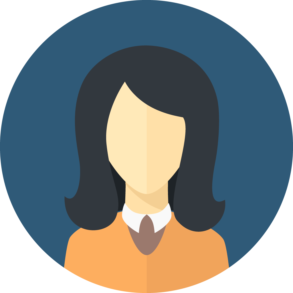 Ubud Monkey Forest - Girl Flat Icon Png (1024x1024)