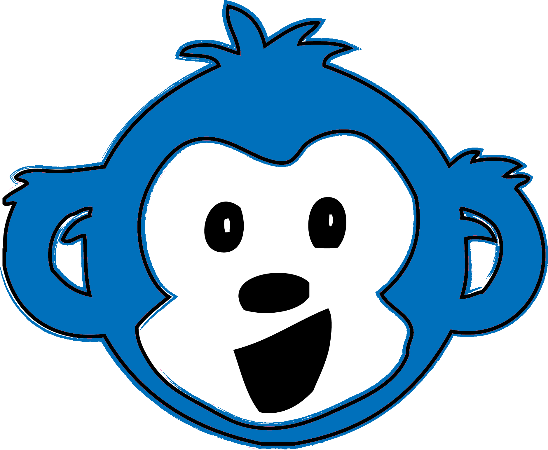 Quiet Your Inner Monkey - Monkey (1878x1543)