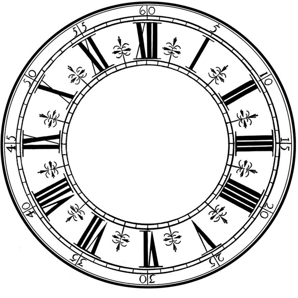 Clock Face 20 By Stephenjohnsmith - Clock Face Png Transparent (1024x1024)