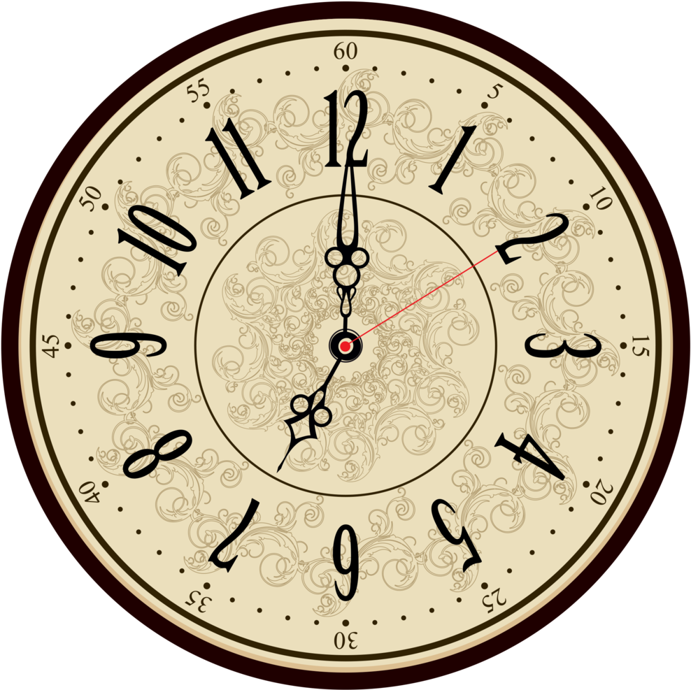 Clock Face Clip Art - Clock Face Clip Art (1000x1000)