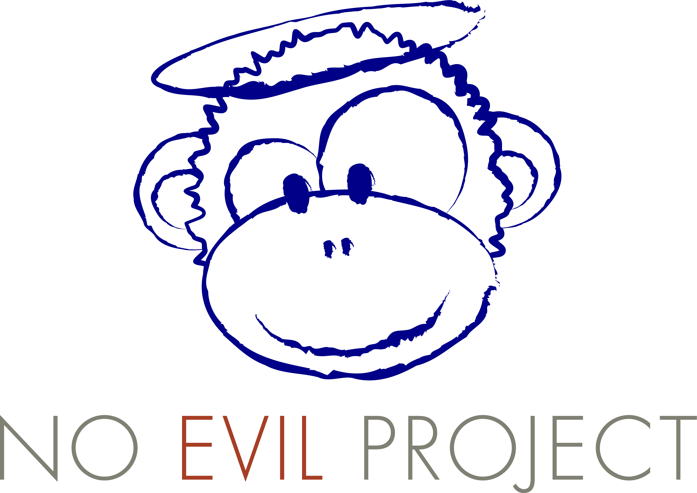 No Evil Monkey, Name - Je Ne Suis Pas Porte - Clé Mauvais De Cercle Porte-clés (2753x1945)