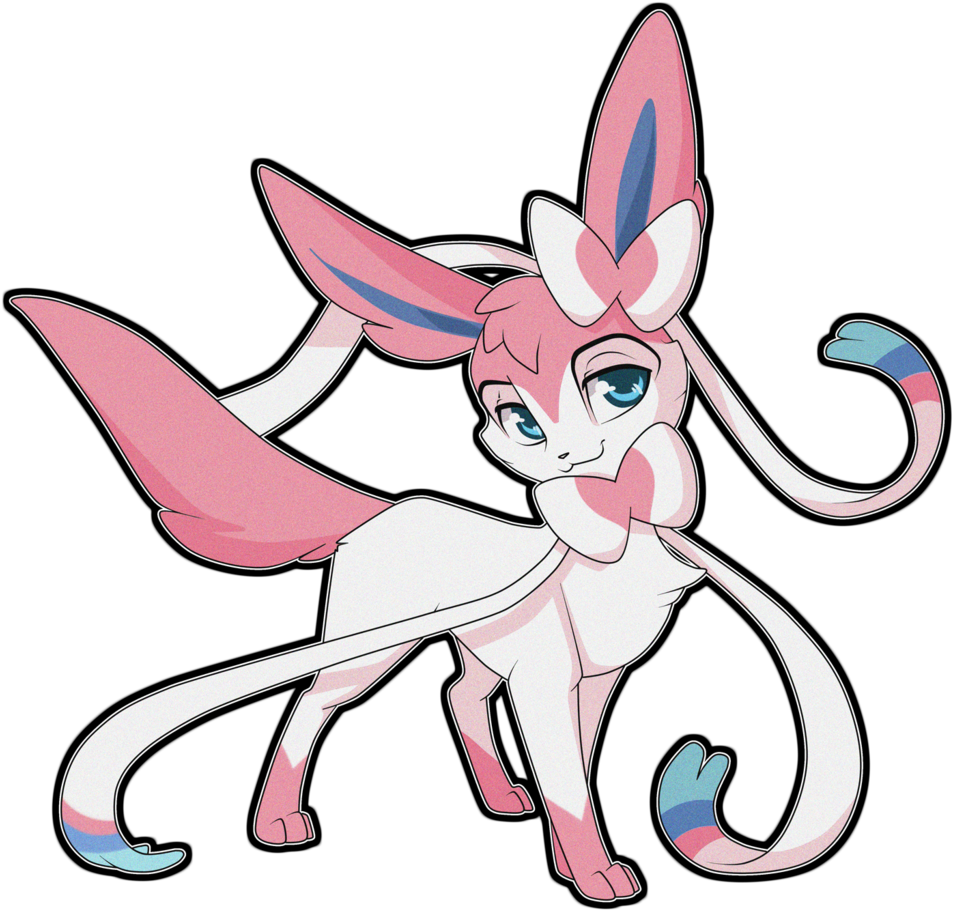 Sylveon By Sugarcup91 - Sylveon Male (1024x1017)