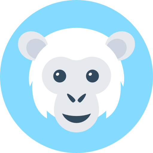 Monkey Free Icon - Vector Graphics (512x512)