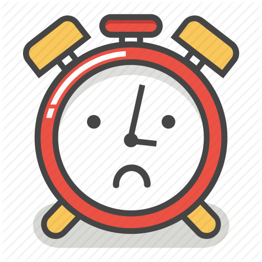Alarm, Clock, Emoji, Minute, Sad, Time, Upset Icon - Alarm Clock (512x512)