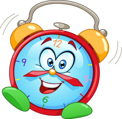Body Clocks - Cartoon Alarm Clock (500x488)