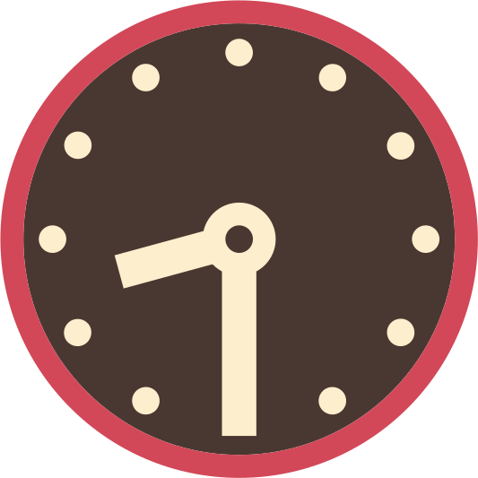 Clock Face Eight Thirty - Portrait Of A Man (533x533)