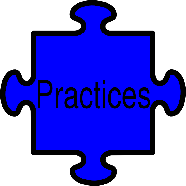 Jigsaw Practices Blue Clip Art At Clker - Puzzle Pieces Clip Art (600x600)