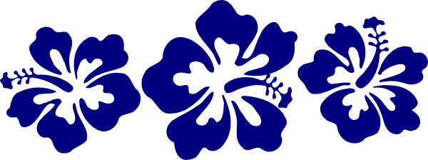 Blue Hibiscus Clipart Clipartllection Hibiscus Flower - Significa Ohana En Español (600x224)