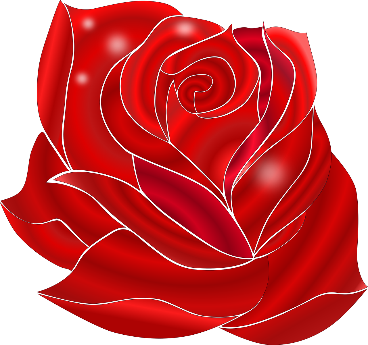Download - Make Draw A Rose (1280x1201)