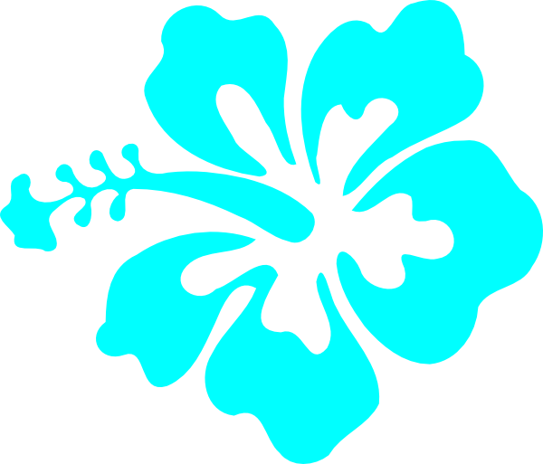 Hibiscus Clip Art - Hawaian Flower Vector Free (600x513)