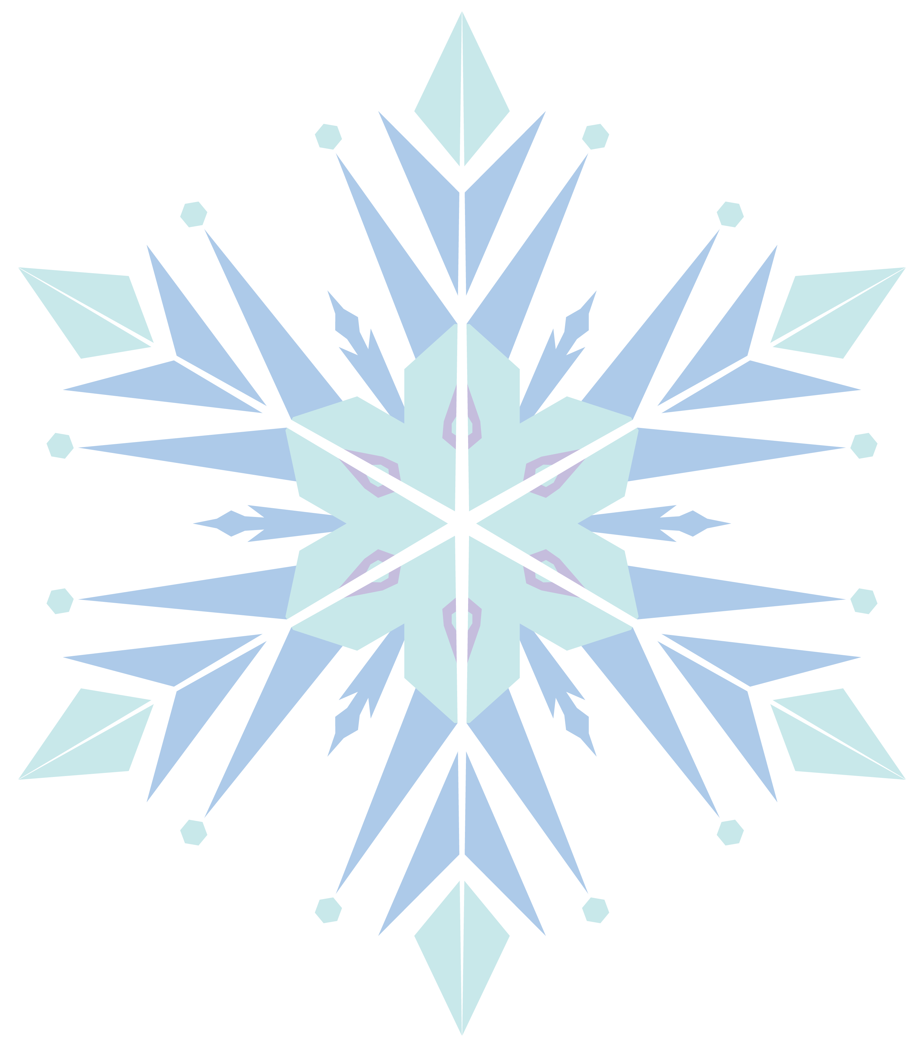 Free Frozen Snowflake Drawing - Agario Custom Skin (2959x3354)