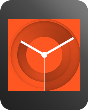 Watch Faces For Android Wear - Wall Clock (400x390)