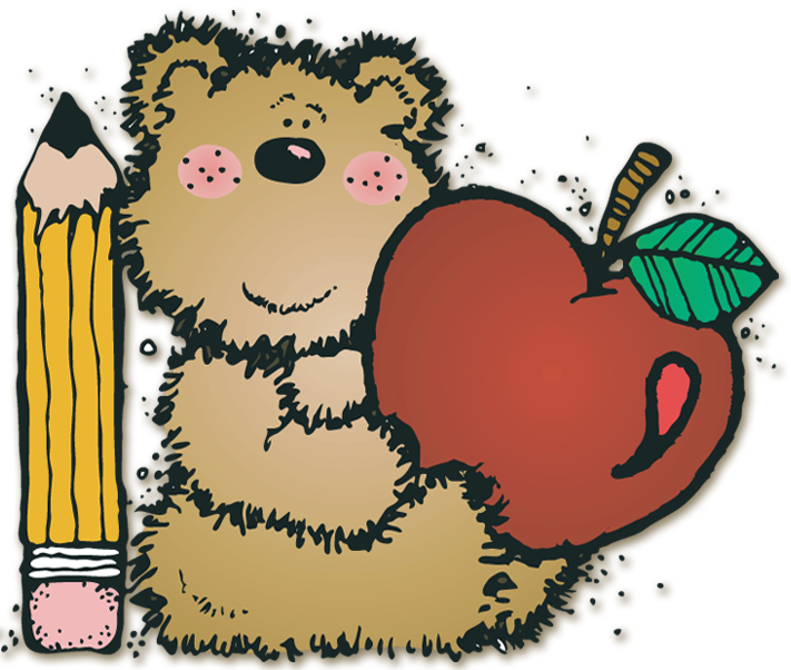 Bear Clip Art School For Free Clipart Free Download - Dj Inkers Clip Art (711x602)