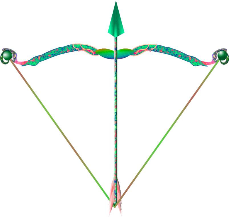 Bow And Arrow Target Archery Clip Art - Bow And Arrow Target Archery Clip Art (840x783)