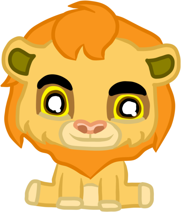 Chibi Lion By Linhaye On Deviantart - Cartoon (894x894)