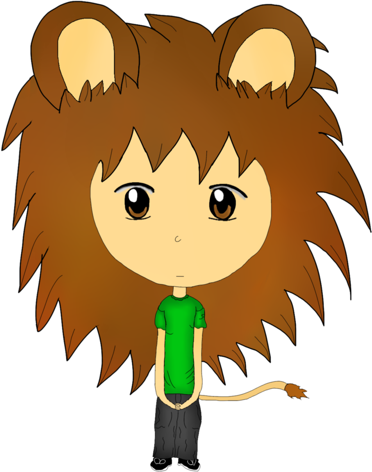 Lion Chibi By Nozamiarcher - Cartoon (800x1000)