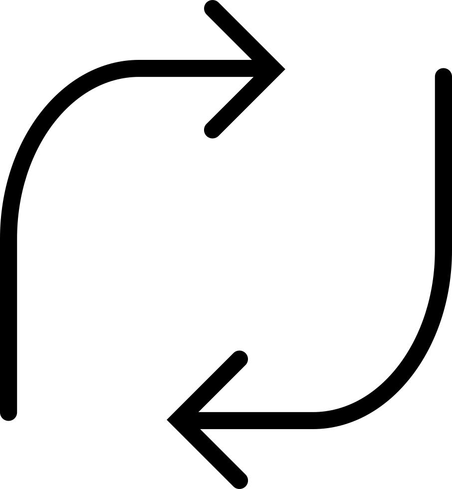 Two Curve Thin Arrows Comments - Flechas Delgadas Png (906x980)