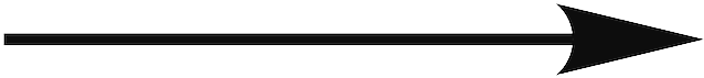 Related Skinny Arrow Clipart - Thin Arrow No Background (640x320)