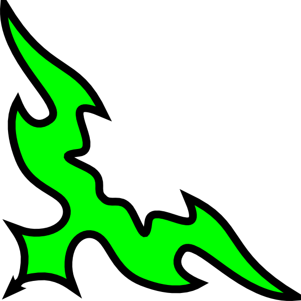 Tribal Clip Art - Green Tribal Png (600x600)