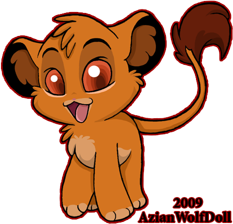 Simba Images Super Chibi Simba Wallpaper And Background - Chibi Simba (482x469)