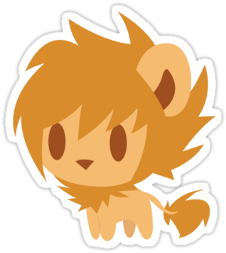 Cute Lion Chibi (375x360)