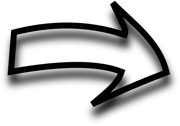 Right Arrow Clip Art - Arrow Clipart Black And White (960x671)