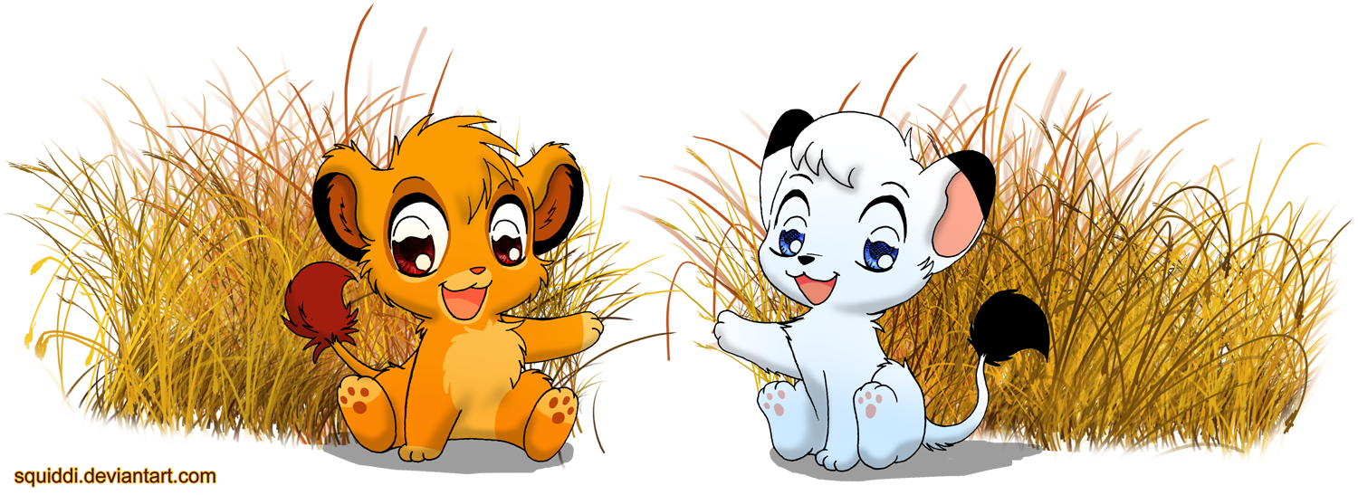 Welcome By Stepandy Welcome By Stepandy - Chibi Lion King (1500x547)