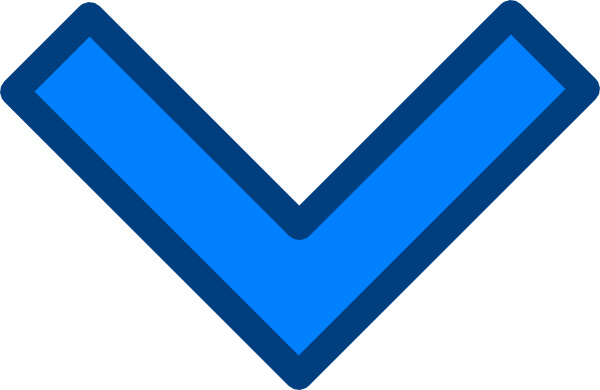 Arrow Blue Down Svg Clip Arts 600 X 390 Px - Down Arrow Blue Png (600x390)