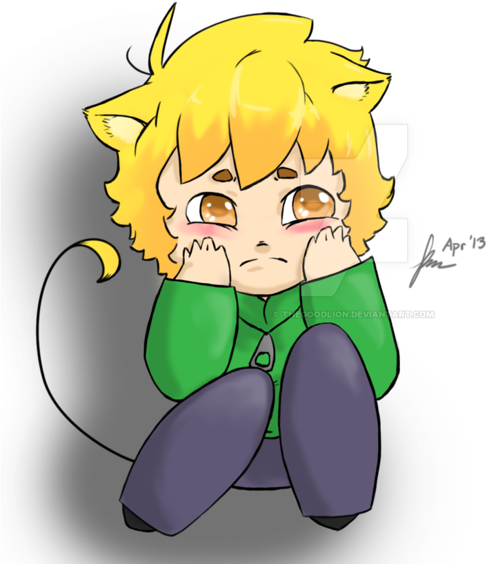 Chibi Scared By Thegoodlion Chibi Scared By Thegoodlion - Child (1024x1024)