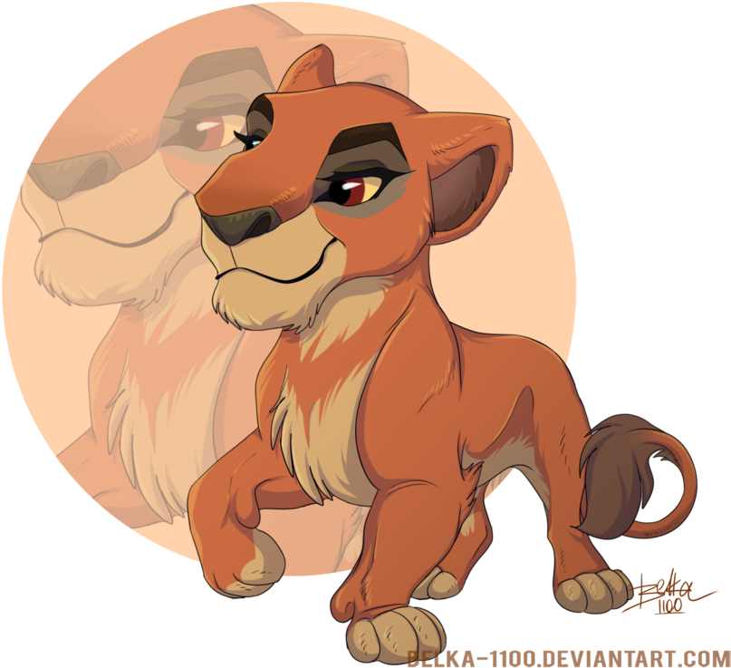 Uru Chibi By Belka-1100 - The Lion King (900x795)
