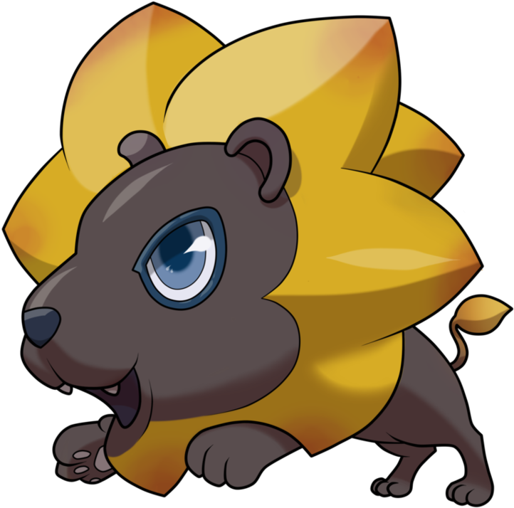 Chibi Lion By Obelisk4 - Cartoon (752x1063)
