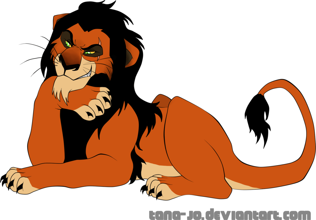 The Lion King Scar By Tana-jo - Scar Lion King Png (1024x714)