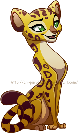 Fuli - Lion Guard Fuli Fan Art (346x567)