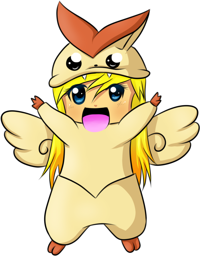 Victini Gijinka - Victini Chibi (720x960)